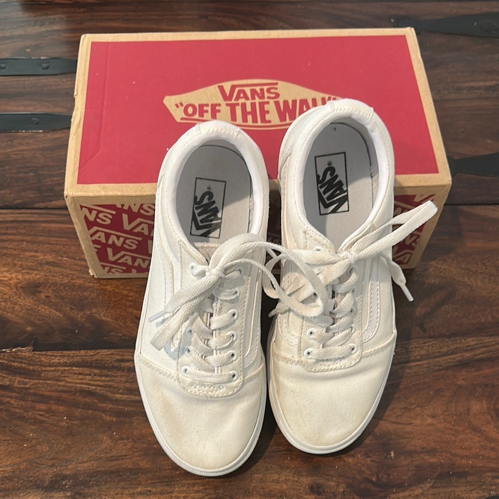Girls Vans Ward Platform Sneakers Size 3
